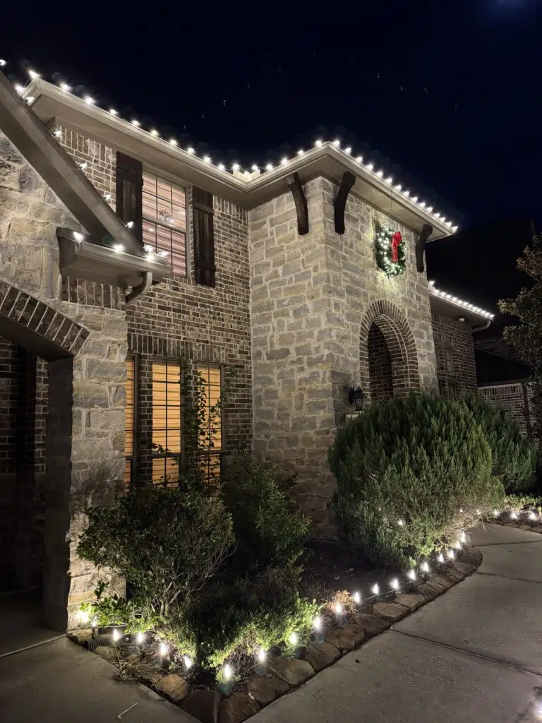 View christmas light installation project in Penn Hills